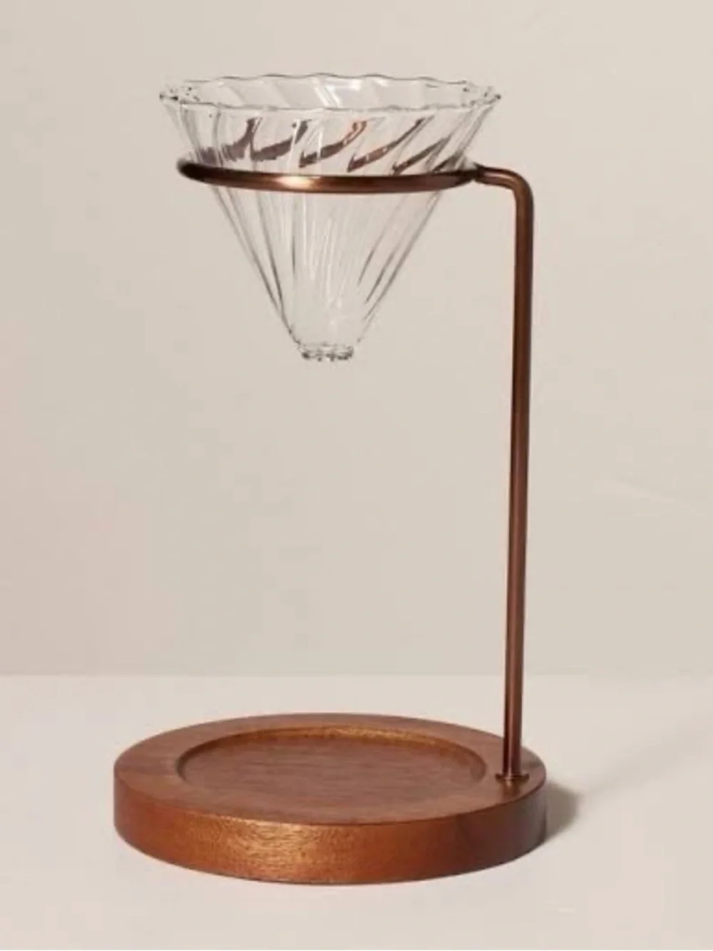 Hearth and hand glass cone